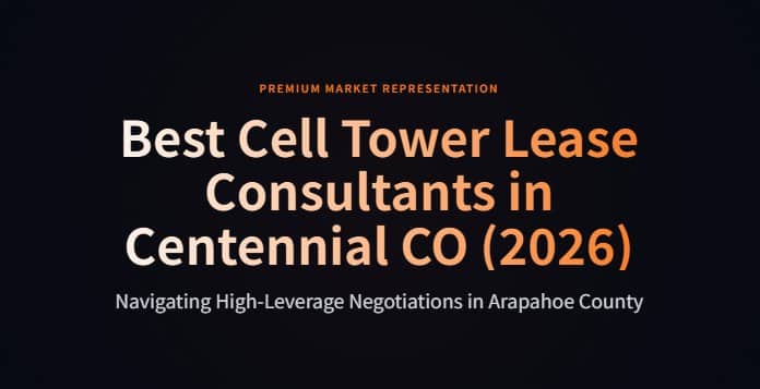 best cell tower lease consultants centennial co