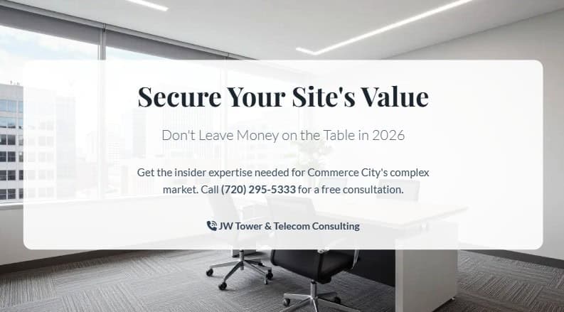best cell tower lease consultants commerce city