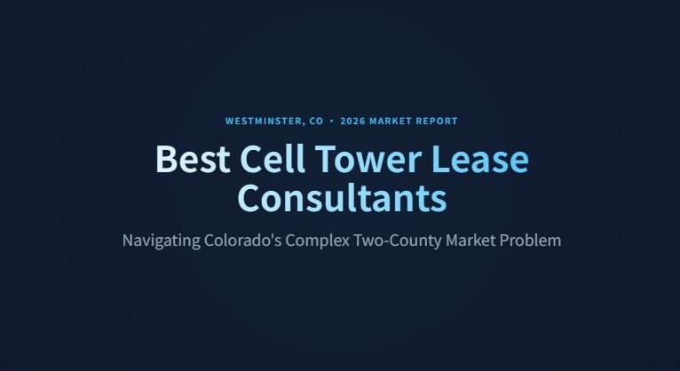 best cell tower lease consultants westminster co
