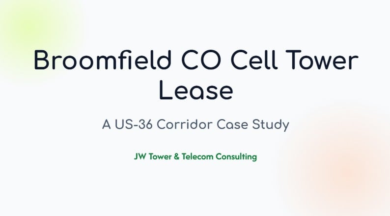 broomfield co cell tower lease case study