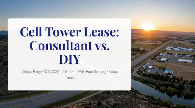 cell tower lease consultant vs diy wheat ridge co