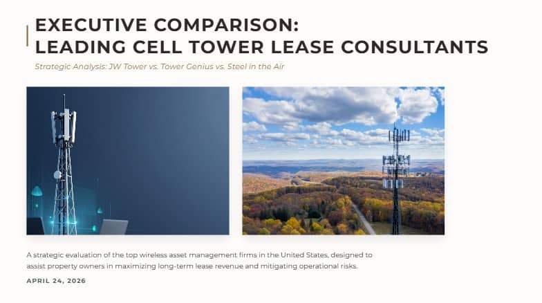 cell tower lease consultants compared