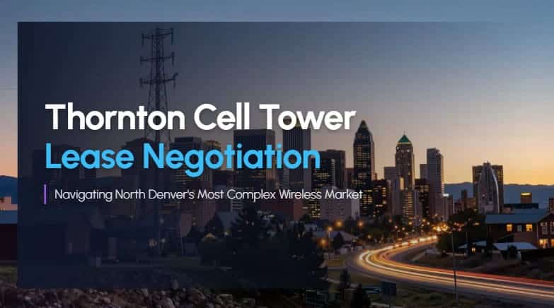 cell tower lease negotiation thornton co 