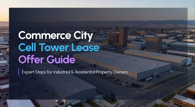 cell tower lease offer commerce city co what to do