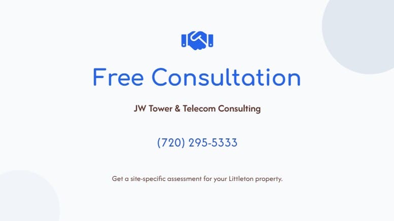 cell tower lease rates Littleton 