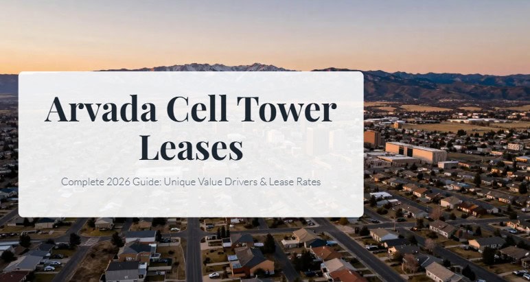 cell tower lease rates arvada co 