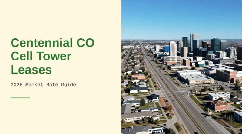 cell tower lease rates centennial co