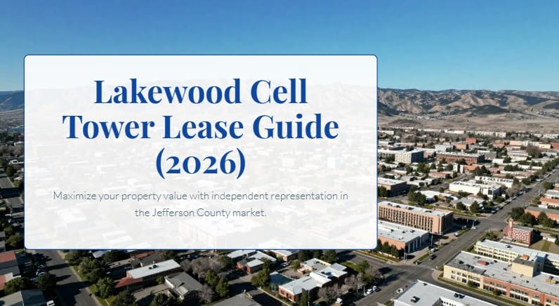 cell tower lease rates lakewood co