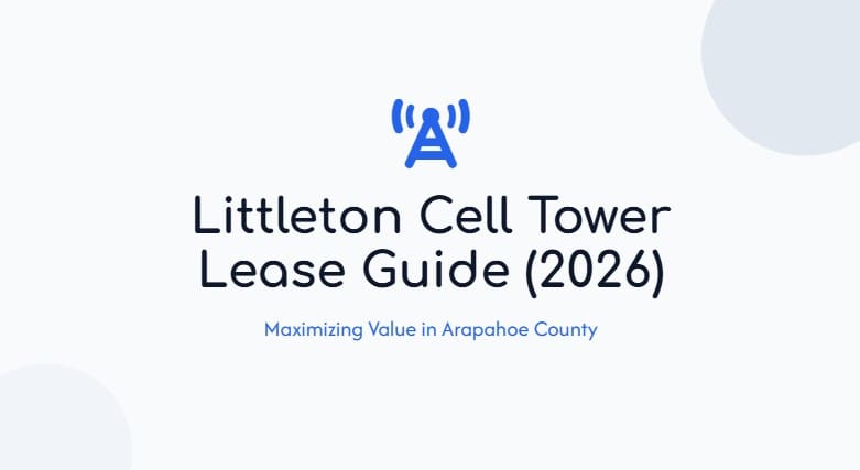 cell tower lease rates Littleton co 