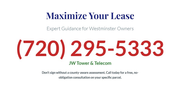 cell tower lease rates westminster