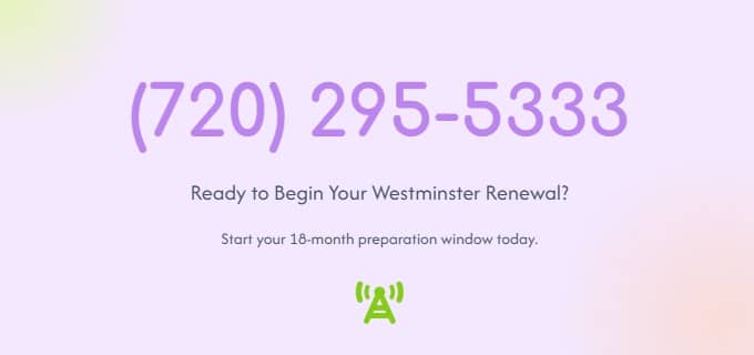 cell tower lease renewal checklist westminster