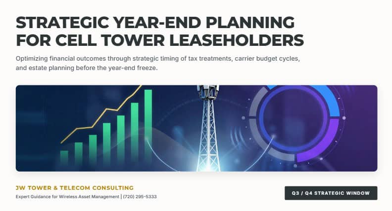 cell tower lease year end decisions