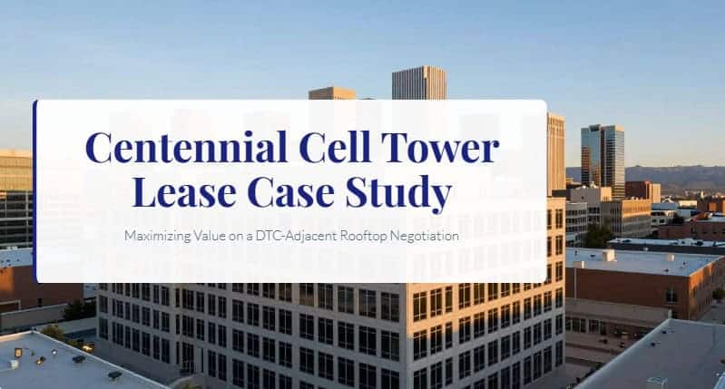 centennial co cell tower lease case study