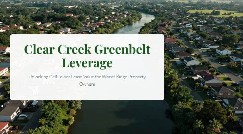 clear creek greenbelt cell tower lease wheat ridge co 