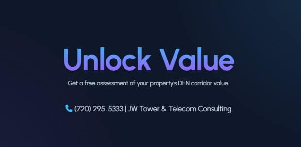 den airport cell tower lease commerce city 