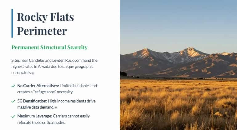 g line rail vs residential cell tower lease arvada 