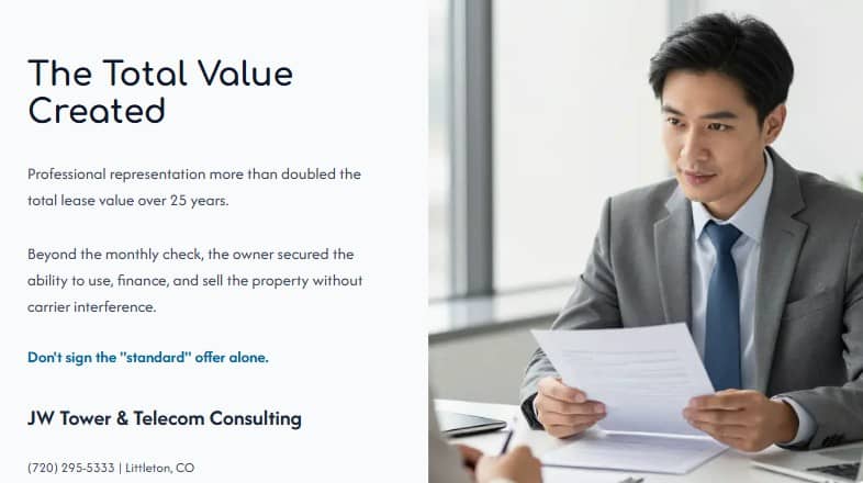 Littleton cell tower lease case study