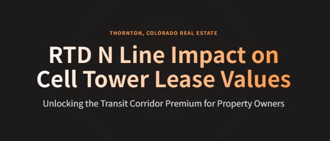 rtd n line cell tower lease thornton co