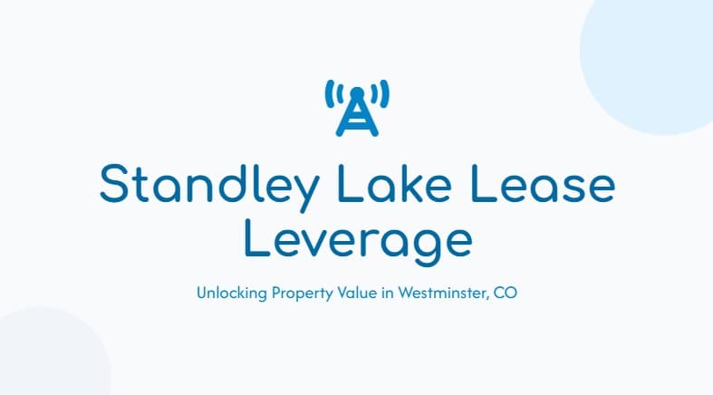 standley lake cell tower lease westminster co