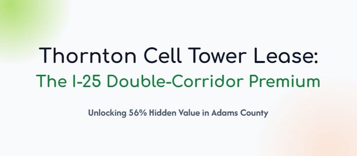 thornton co cell tower lease case study