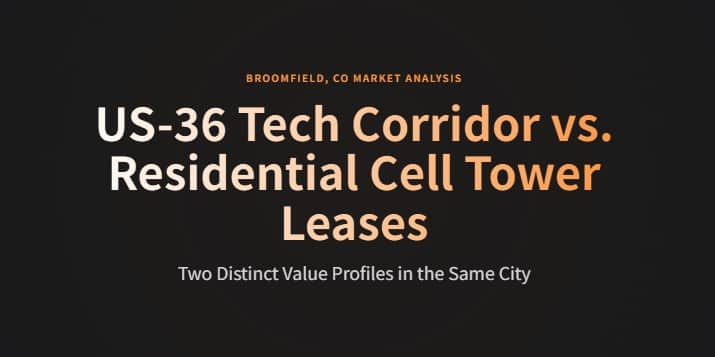 us 36 tech corridor vs residential cell tower lease broomfield