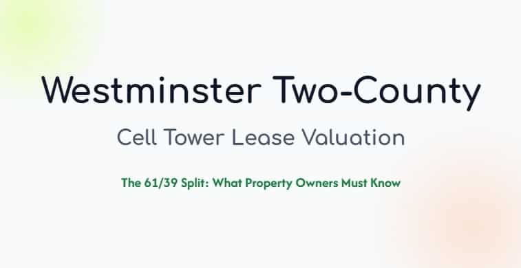 westminster co two county cell tower lease guide